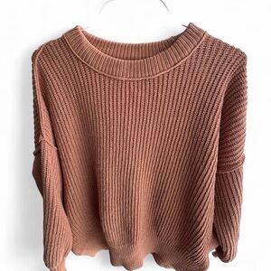 Aerie Women's Knit Sweater - Tan